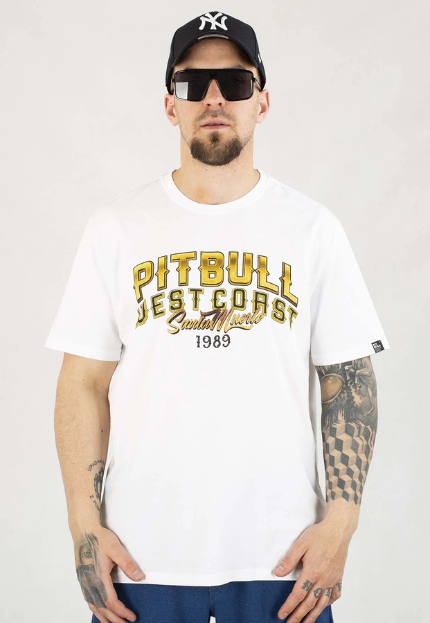 T-shirt Pit Bull Santa Muerte 190 white