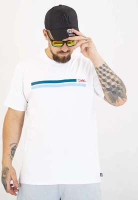 T-shirt Diil Line biało niebieski