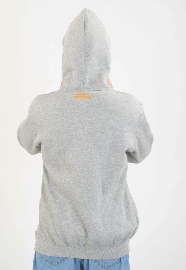 Bluza Mass Z Kapturem ZIP Mini Box szara