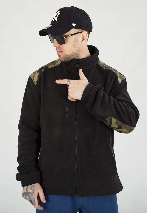 Bluza Niemaloga Polar Crewneck czarno szara