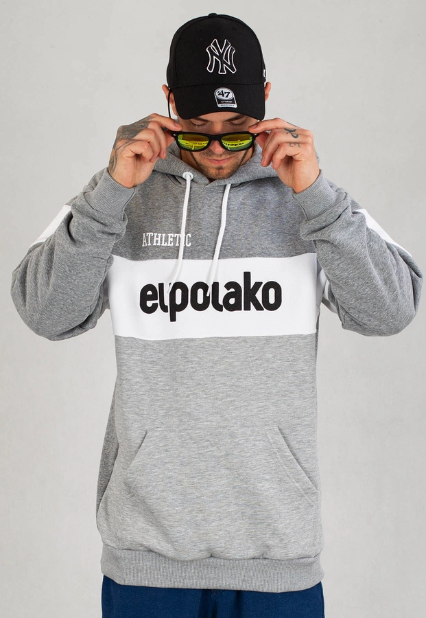 Bluza El Polako Athletico ciemno szara