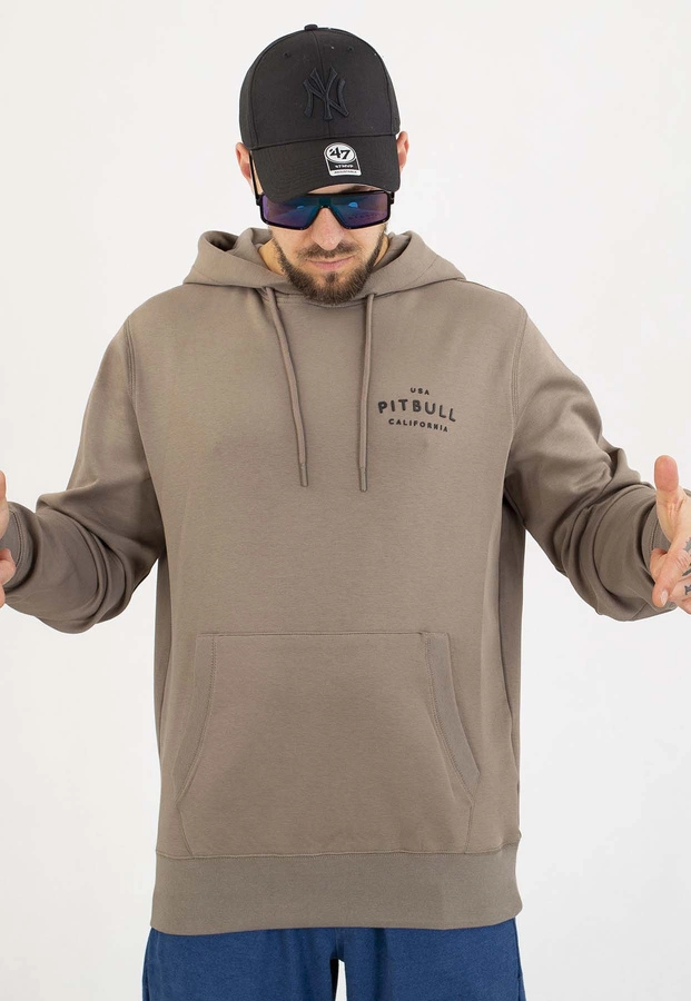 Bluza Pit Bull Z Kapturem Sampson taupe