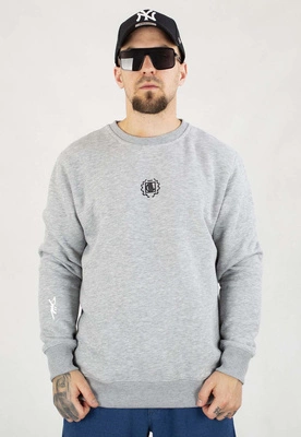 Bluza Diil Bez Kaptura Square Elasto szara