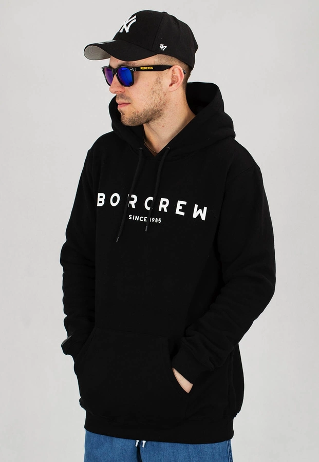 Bluza B.O.R. Biuro Ochrony Rapu Borcrew czarna