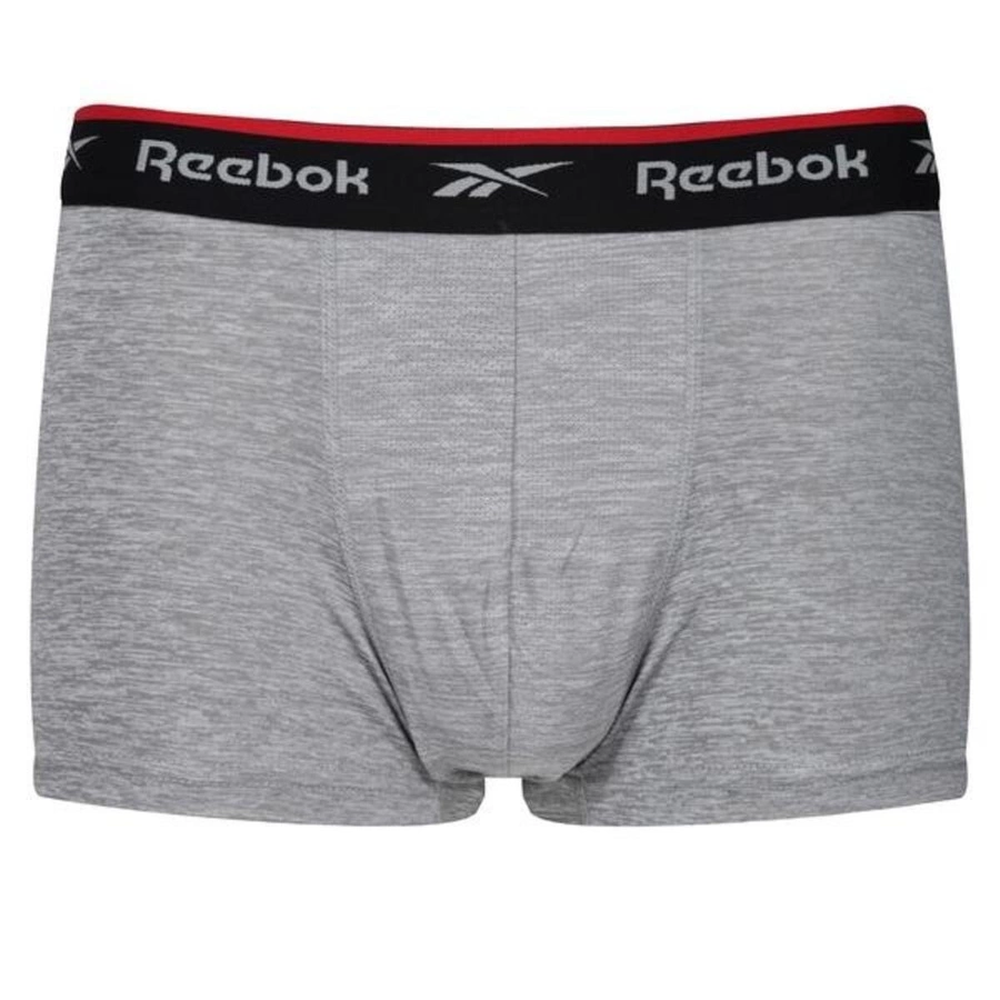 Bokserki Reebok Redgrave Sports Trunk U5C8272RBKB 4 Pak czarne białe szare