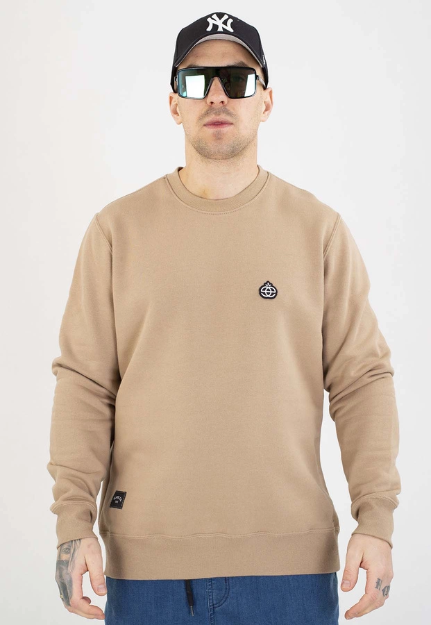Bluza Elade Bez Kaptura Icon Mini Logo beżowa
