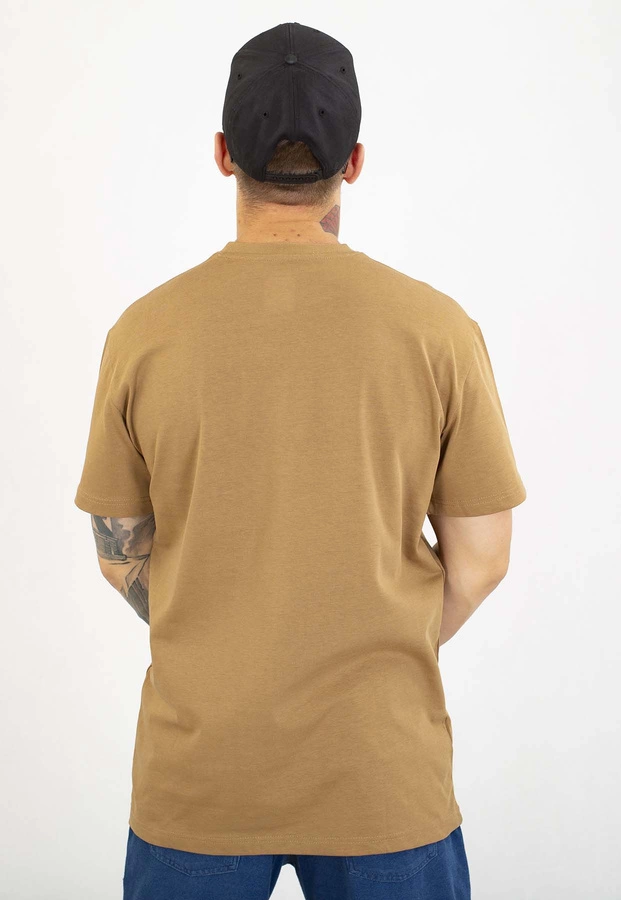 T-shirt Motive Nie Ta Liga Smoke kawowy