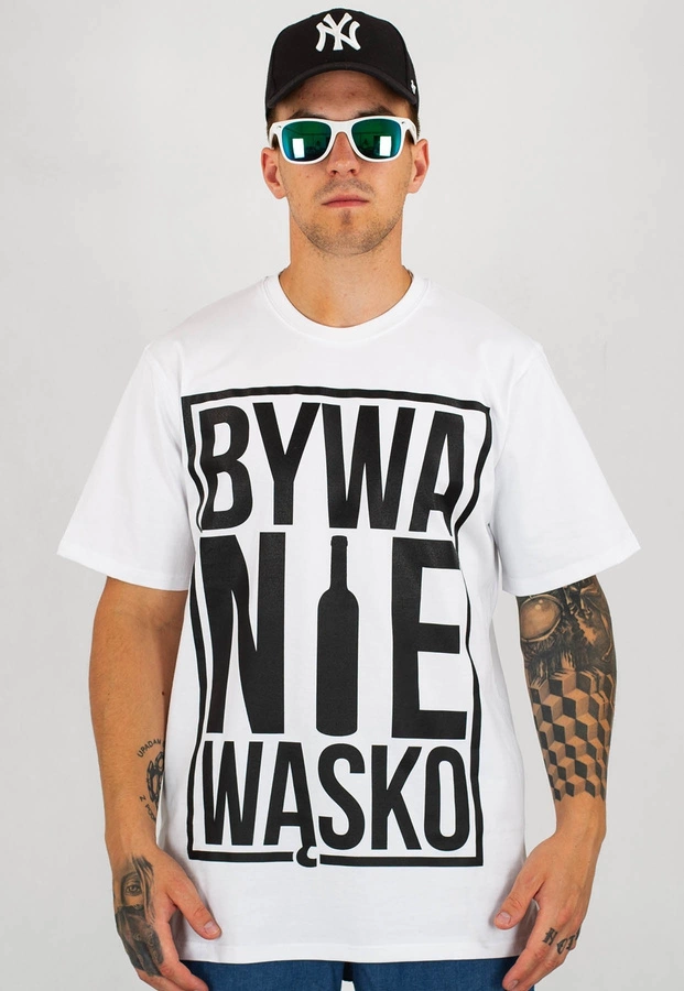 T-shirt WSRH Bywa Niewąsko biały