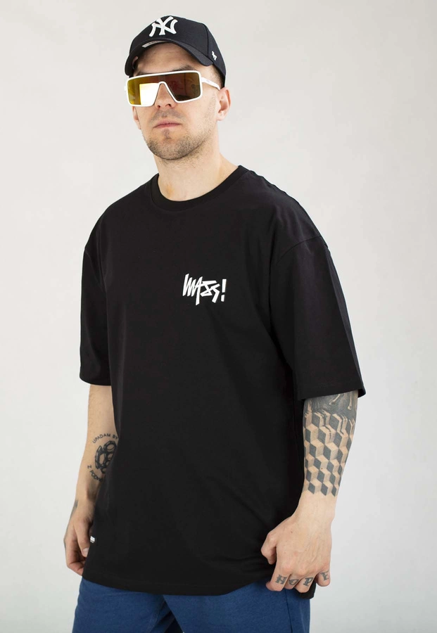 T-shirt Mass Maoi czarny