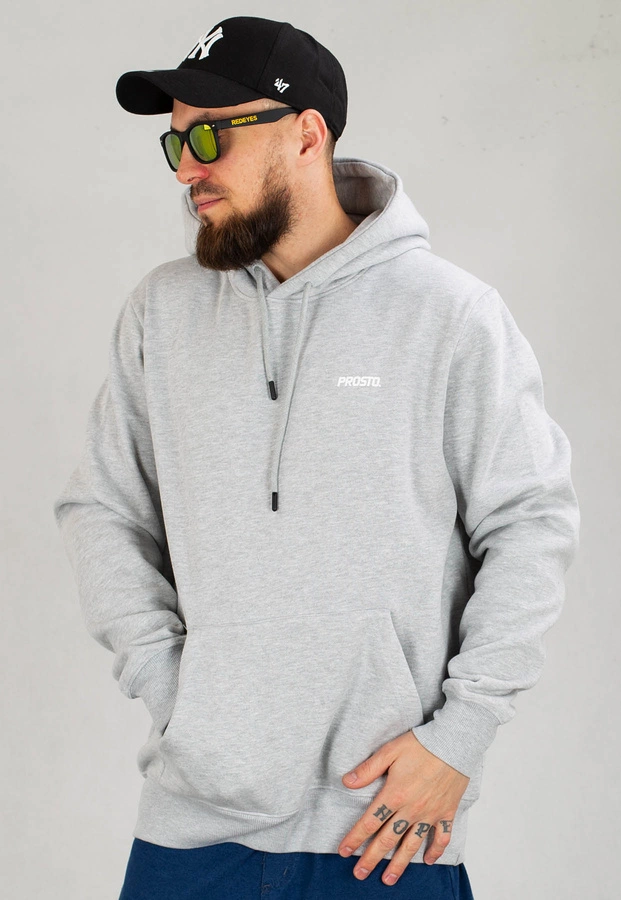 Bluza Prosto Hoodie Bassik szara
