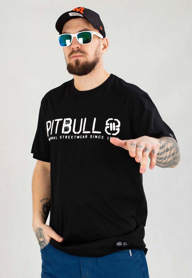 T-shirt Pit Bull Origin czarny