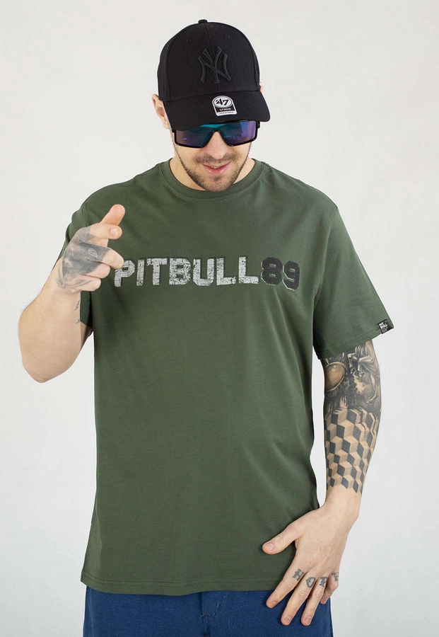 T-shirt Pit Bull 170 Dog 89 grassy green