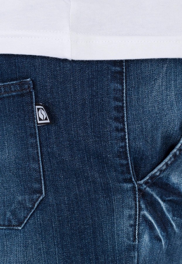 Spodnie SSG Joggery Jeans Wycierane Z Zagnieceniami