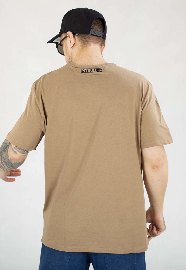 T-shirt Pit Bull Hilltop 170 dark sand