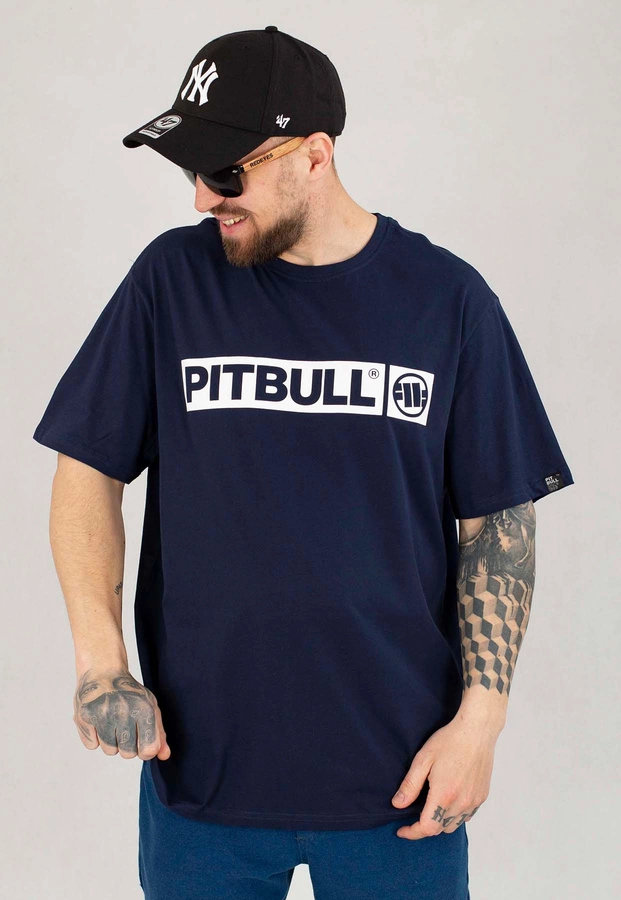 T-shirt Pit Bull Hilltop 170 granatowy