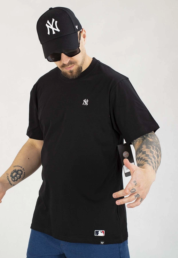 T-shirt 47 Brand New York Yankees Jet Base 562256 czarny