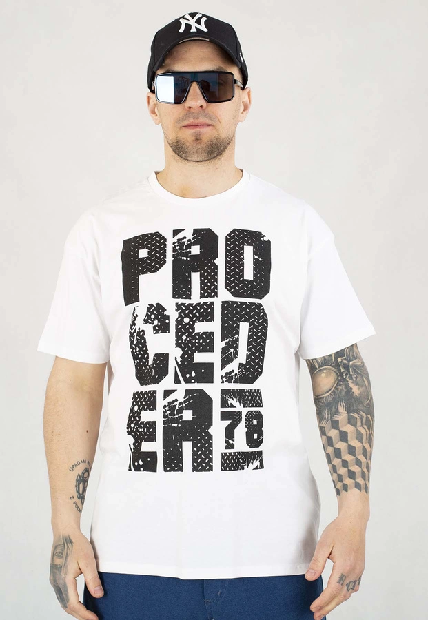 T-shirt Chada Proceder Pro78 biały