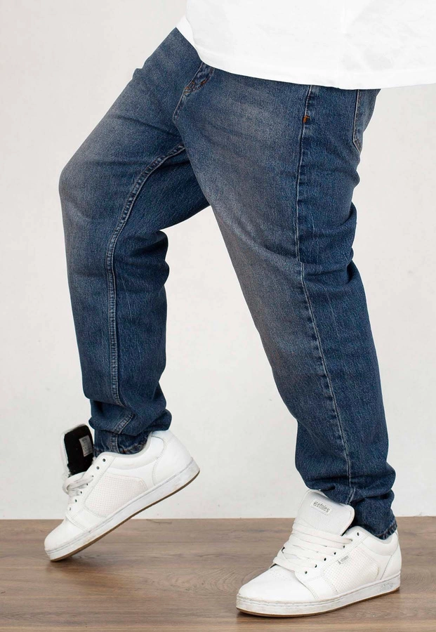 Spodnie I8 Denim BOY25 royal blue