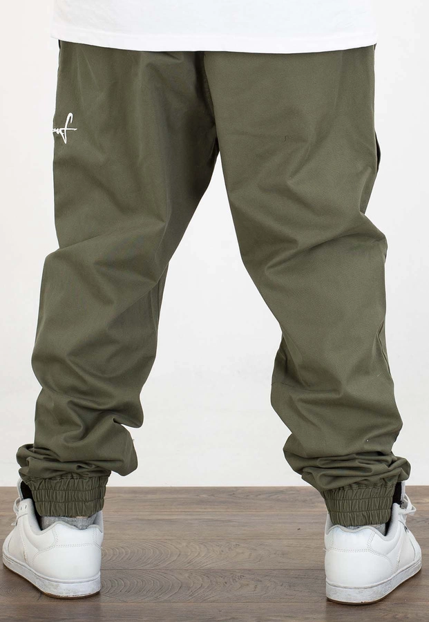 Spodnie Stoprocent Joggery Classic khaki