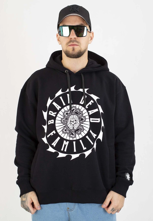 Bluza Brain Dead Familia Sprocket czarna