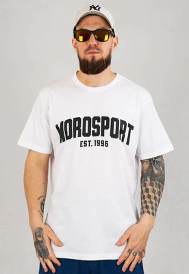 T-shirt Moro Sport Moro University 2 biały