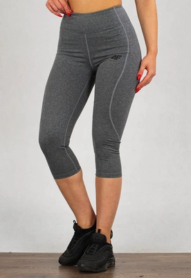 Legginsy 4F SPDF350 szare