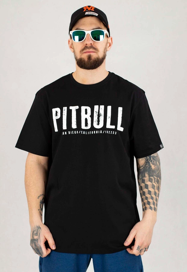 T-shirt Pit Bull Street King czarny