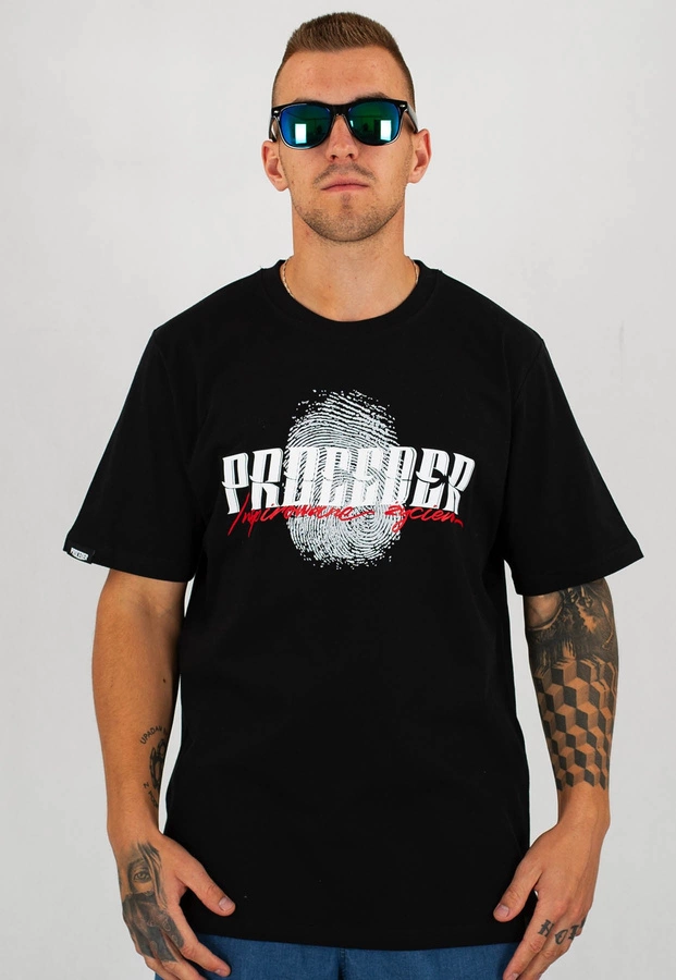 T-shirt Chada Inspirowany czarny