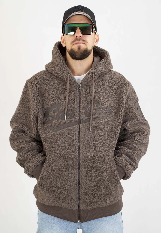 Bluza Pit Bull Z Kapturem ZIP Galaxy taupe