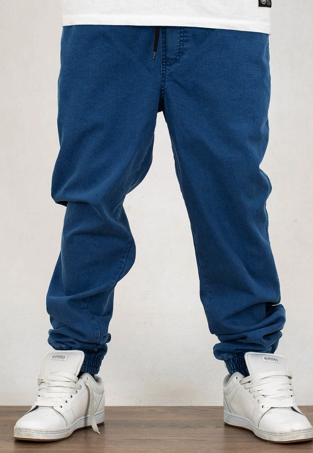 Spodnie Jigga Wear Crown blue jeans