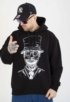 Bluza Demonologia Z Kapturem Kapelusznik czarna