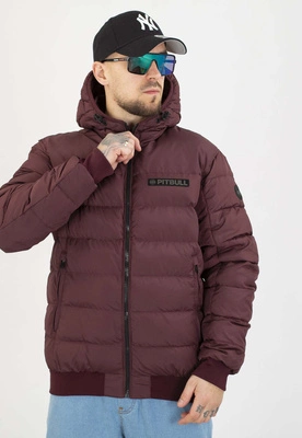 Kurtka Pit Bull Zimowa Dillon burgundy