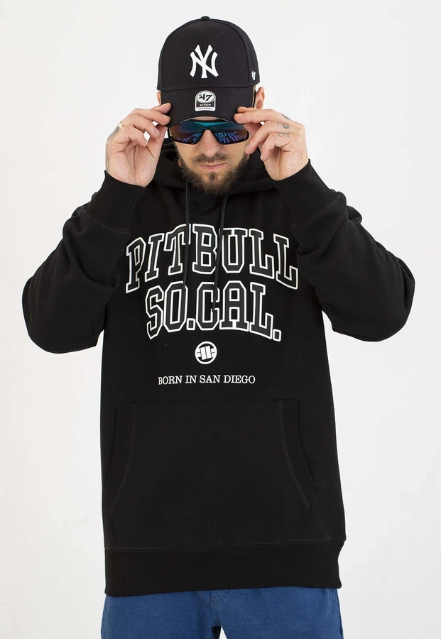 Bluza Pit Bull Z Kapturem So Cal black