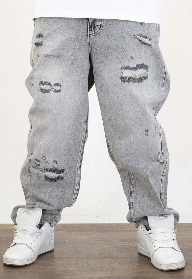 Spodnie I8 Denim BAG79 Baggy grey