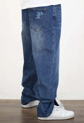 Spodnie Prosto Baggy Termac niebieskie