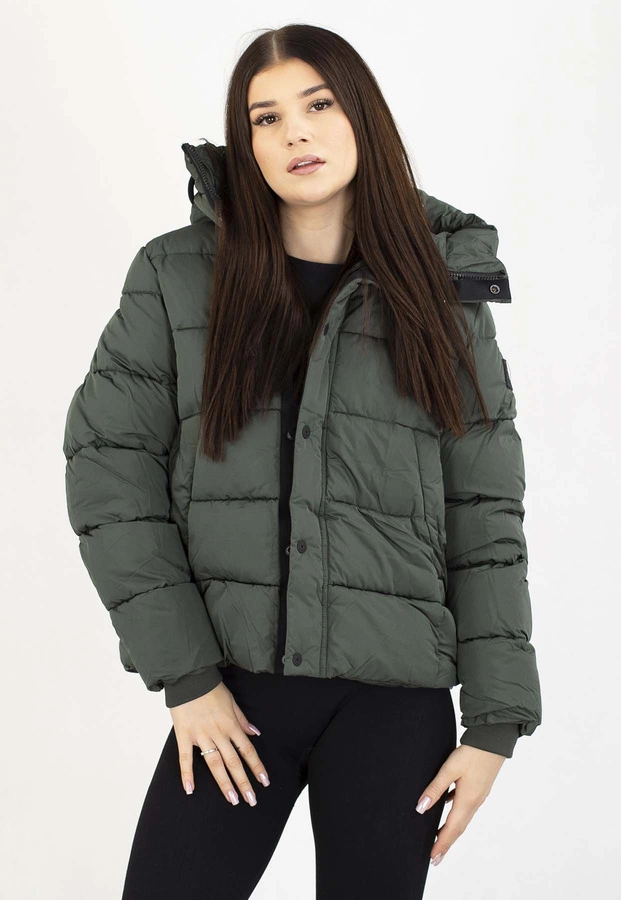 Kurtka Pit Bull Zimowa Amalia dark green