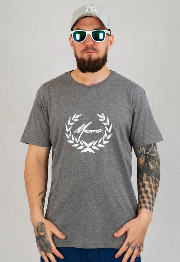 T-shirt Moro Sport Moro Paris Laur ciemno szary