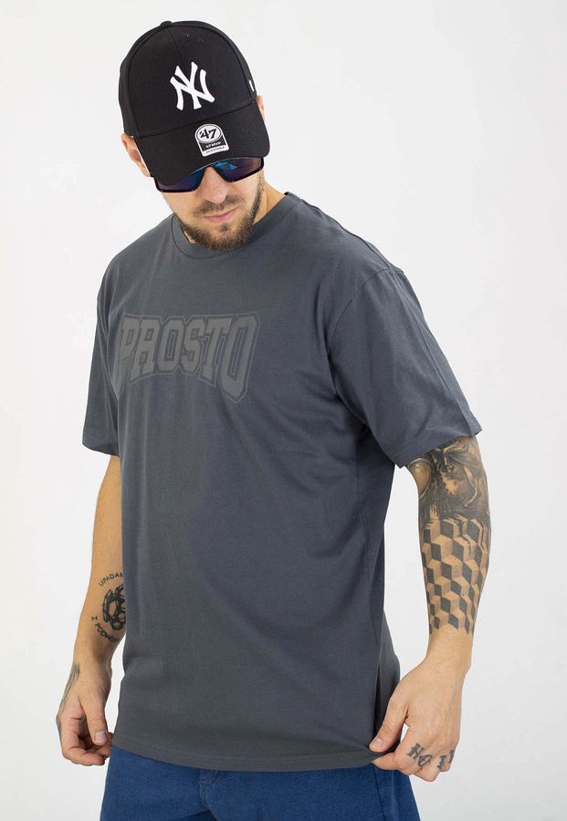 T-shirt Prosto Collage czarny