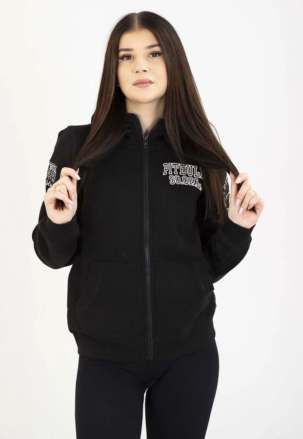 Bluza Pit Bull Z Kapturem Zip Fiora black