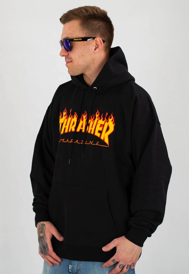 Bluza Thrasher Flame czarna