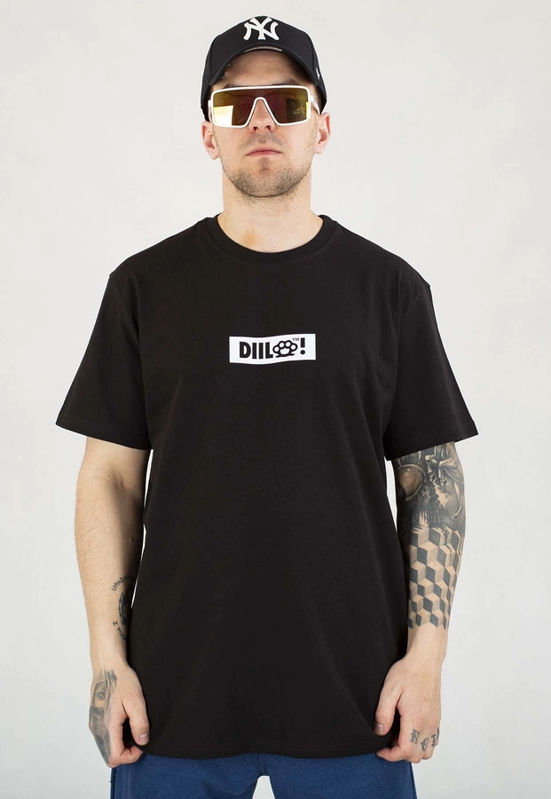 T-shirt Diil Kastet Frame czarny
