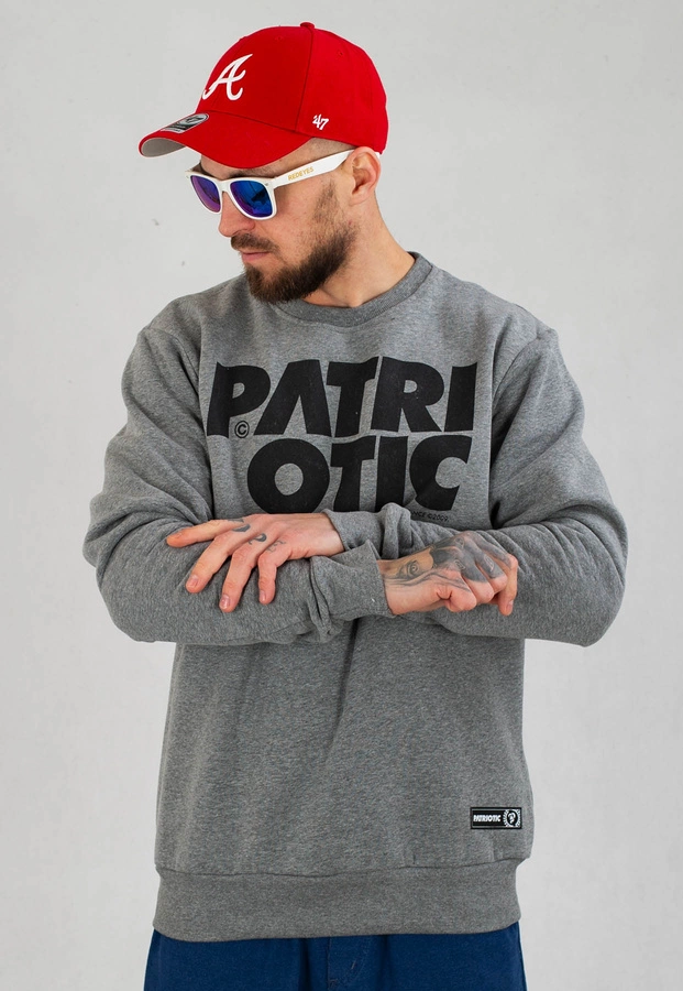 Bluza Patriotic Crewneck CLS grafitowa