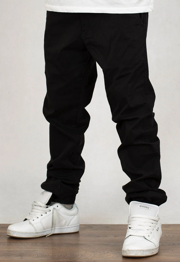 Spodnie Prosto Chino Jogger Evening czarne