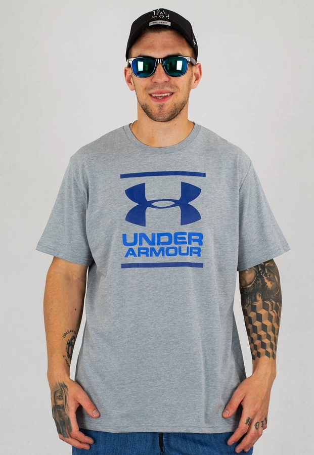 T-shirt Under Armour UAR 1326849036 UA GL Foundation SS T jasno szary