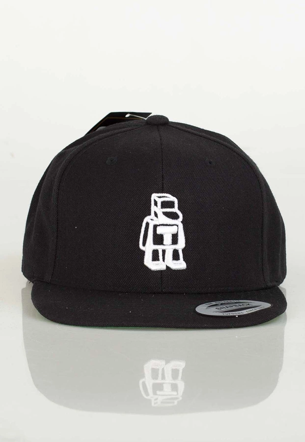 Czapka Snapback Tabasko Big Logo czarno biała