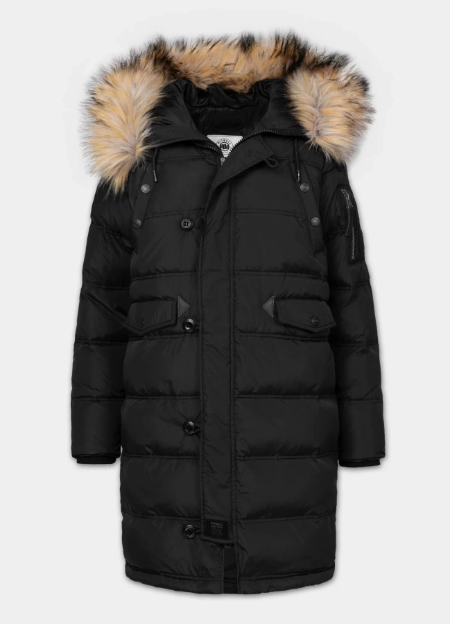 Kurtka Pit Bull Zimowa Parka Queenston black