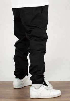 Spodnie Jigga Wear Crown Ripstop Cargo black