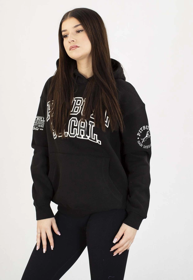 Bluza Pit Bull Z Kapturem Fiora black