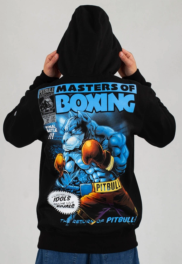 Bluza Pit Bull Master Of Boxing czarna