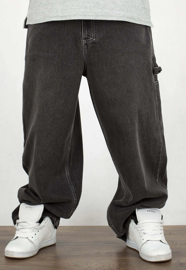 Spodnie Mass Jeans Extra Baggy Fit Prospect black washed